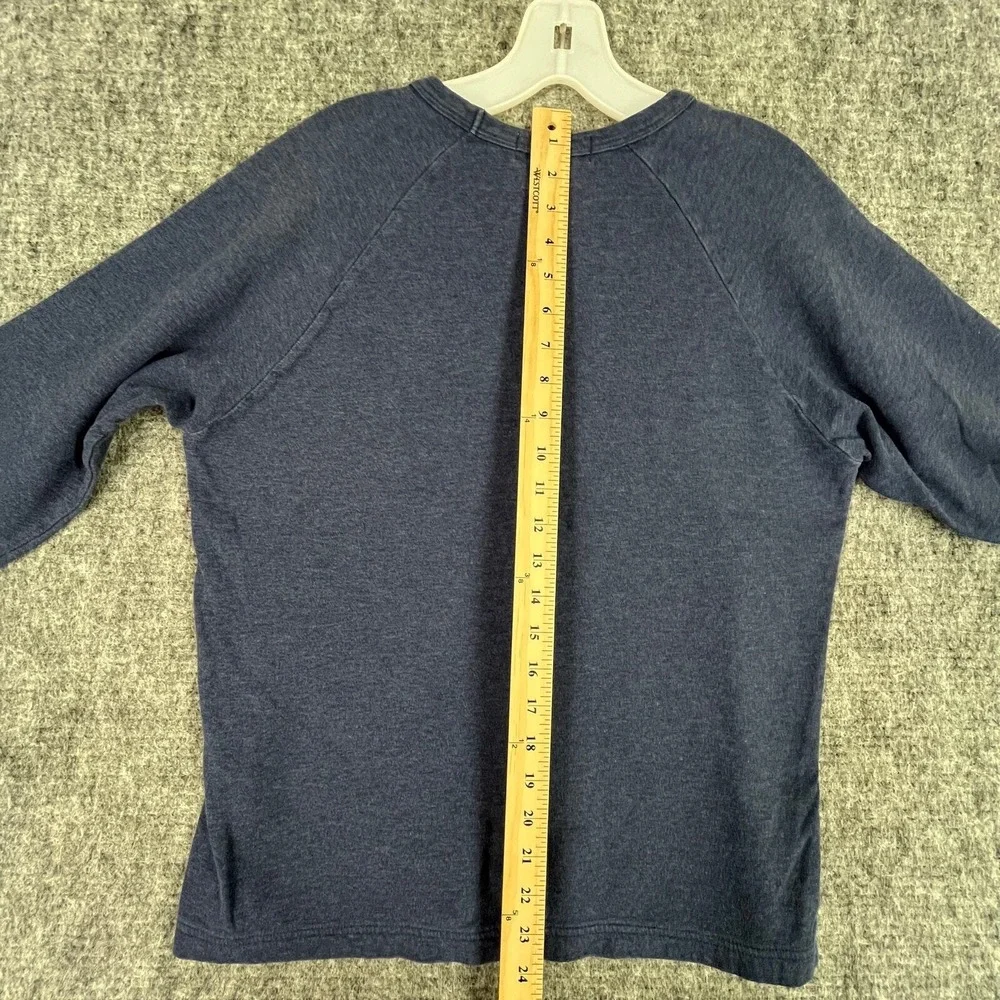 J.Crew Double‎ Layer Sweatshirt Women S Relaxed Layered Casual Baggy Pullover